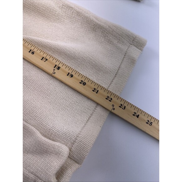 Banana Republic Luxury Cashmere Blend Sweater Cardigan Button Collar Women Med - Picture 11 of 12